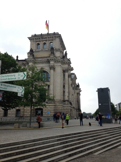 The Bundestag building