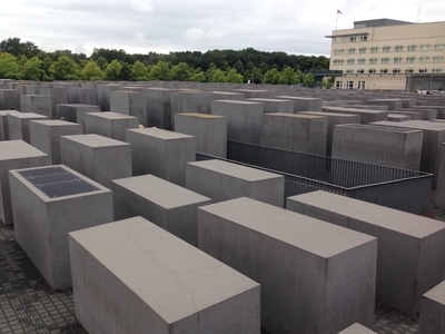 View of the Jewish Memorial from above