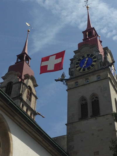 a Swiss church