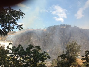 View of the mountain that was causing all of the smoke (1)
