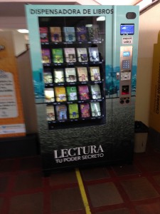 A vending machine for books