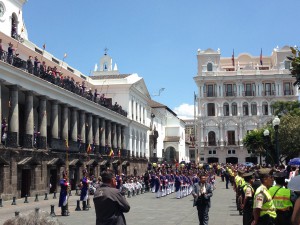 Changing of the presidential guard