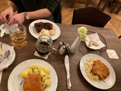 Czech dinner