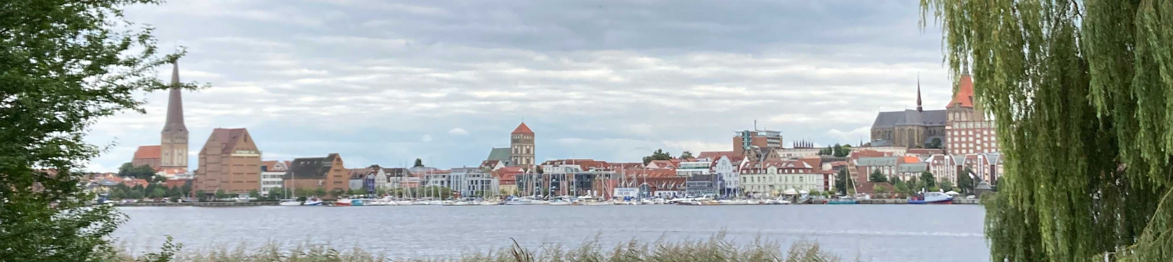 The Rostock harbor in Mecklenburg-Vorpommern, Germany